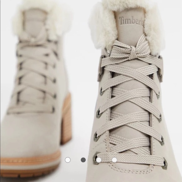 timberland sienna high shearling